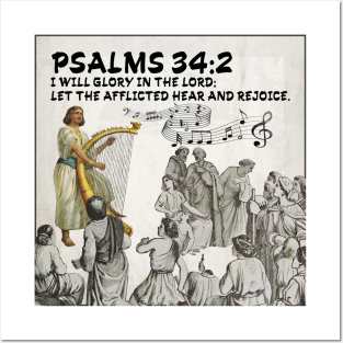 Psalms 34:2 Posters and Art